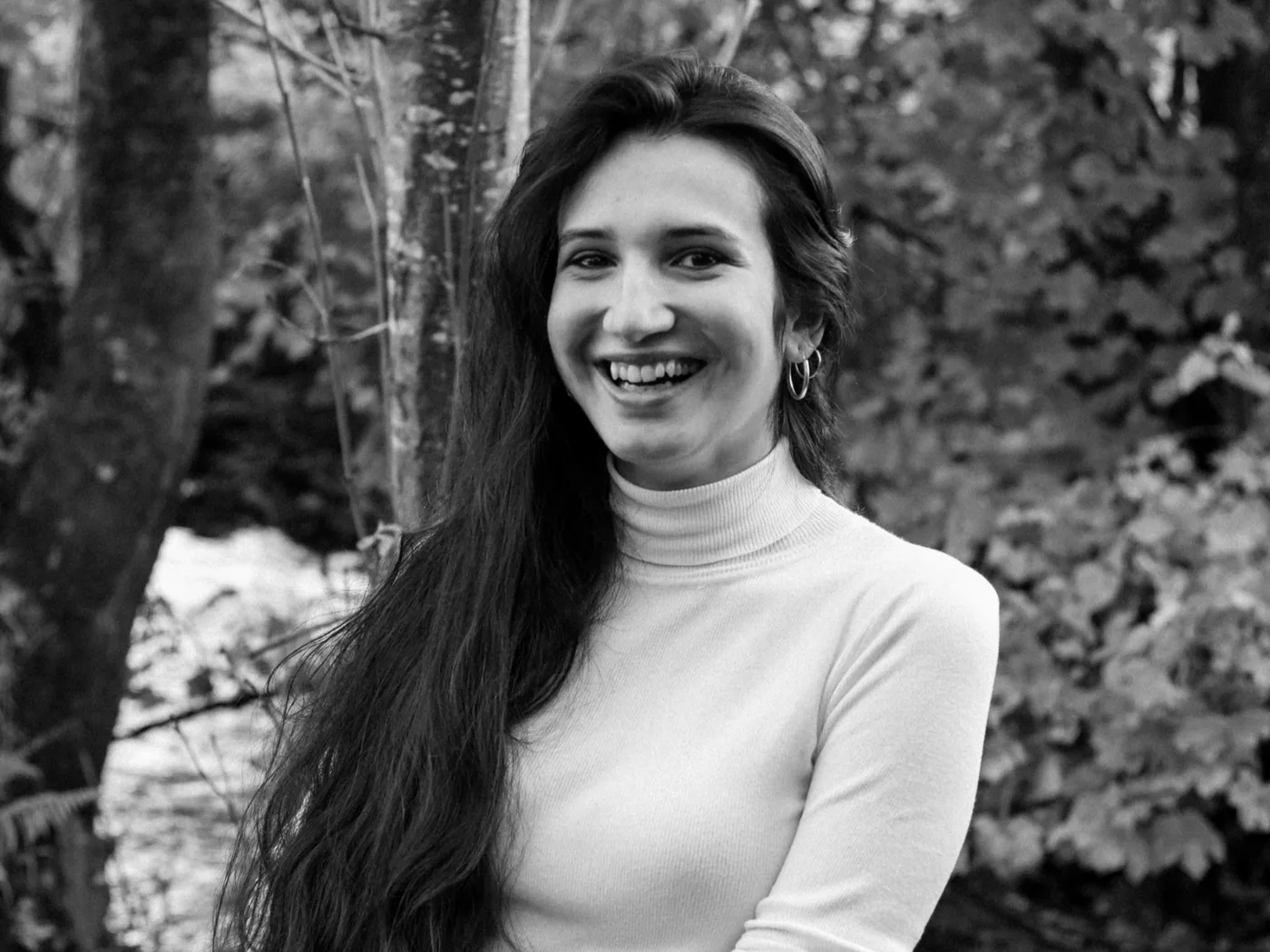 Portrait of Michelle outdoors